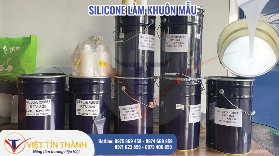 silicone khuôn, ứng dụng silicone khuôn